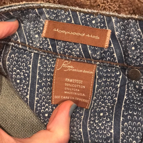 Paige Hollywood Hills Size 28 Boot Leg Jeans - Picture 4 of 4